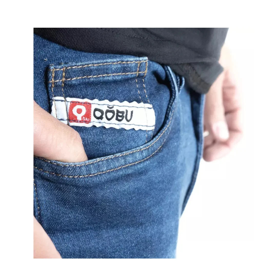 Jeans Classic Denim BLUE Qobu