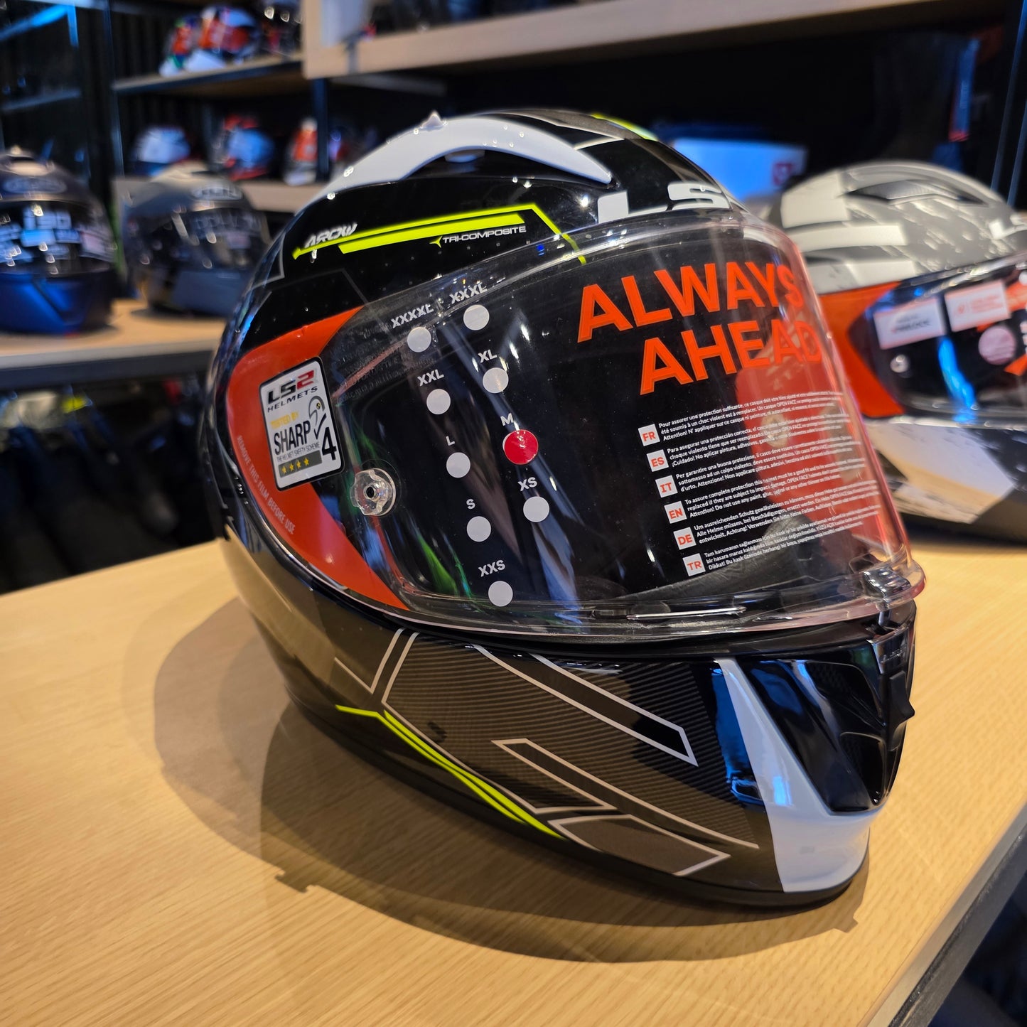 Casco LS2 323 ARROW R EVO TECHNO - MYM MOTOS S.A