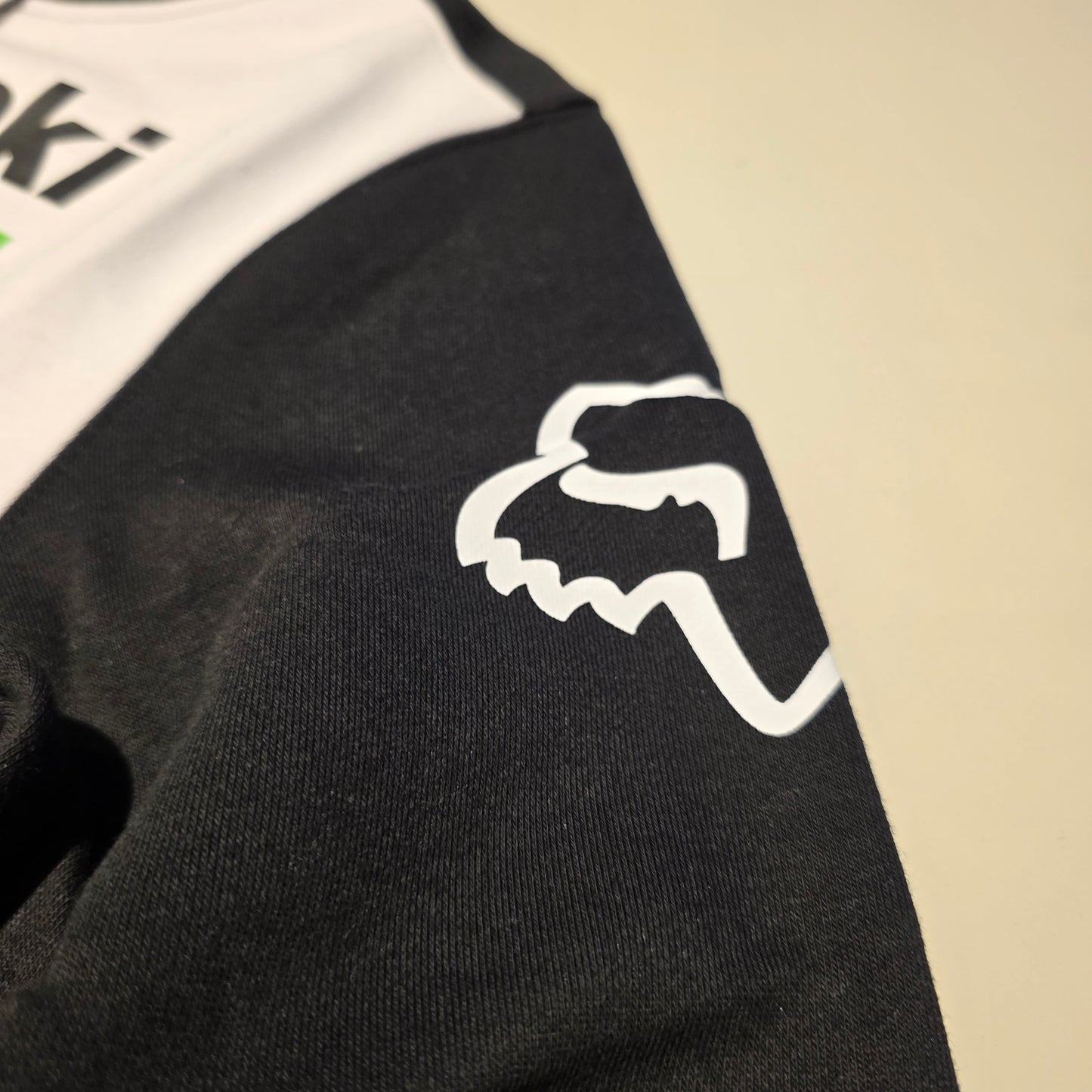 Buzo Kawasaki stripes po fleece - MYM MOTOS S.A