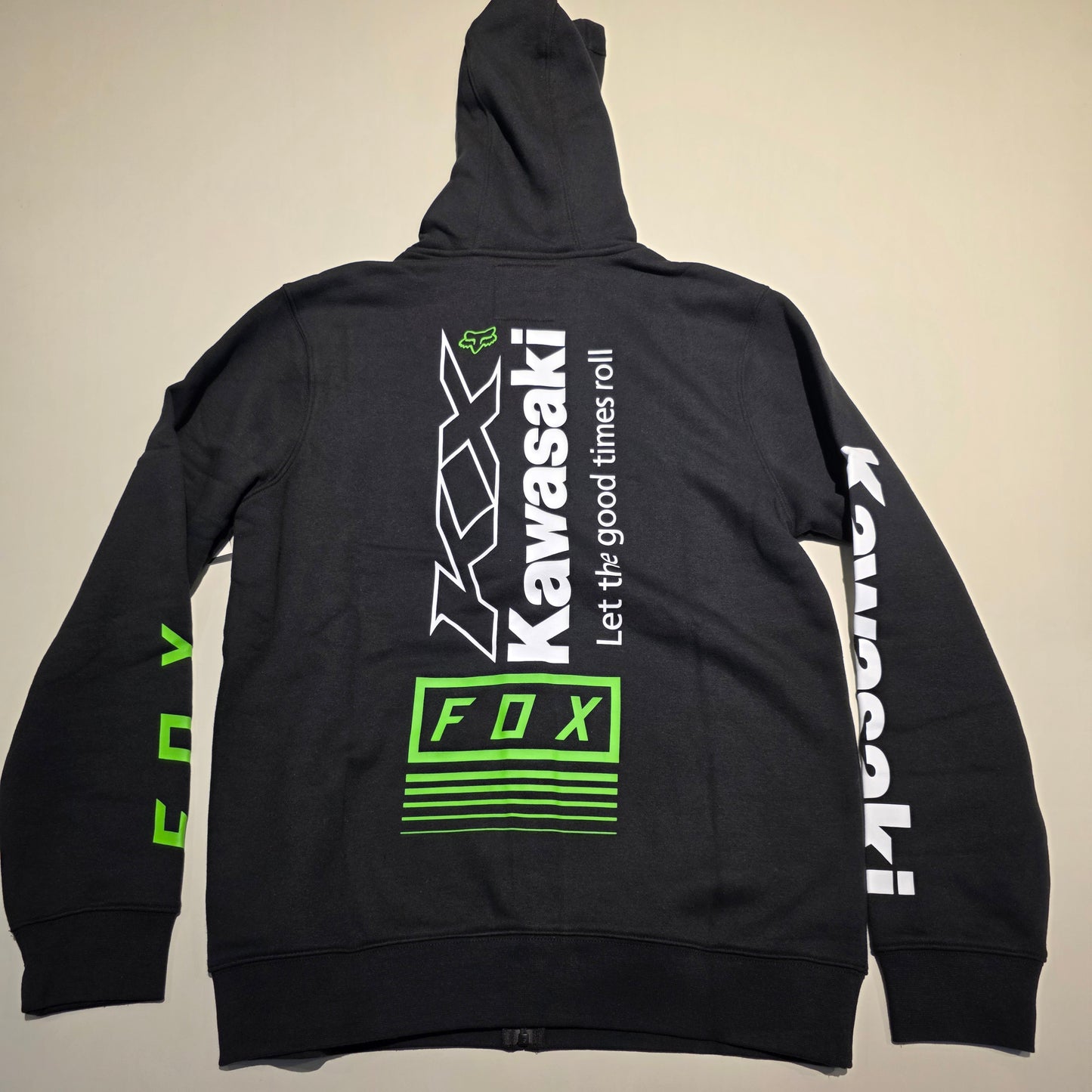 BUZO KAWASAKI ZIP PLEECE - MYM MOTOS S.A