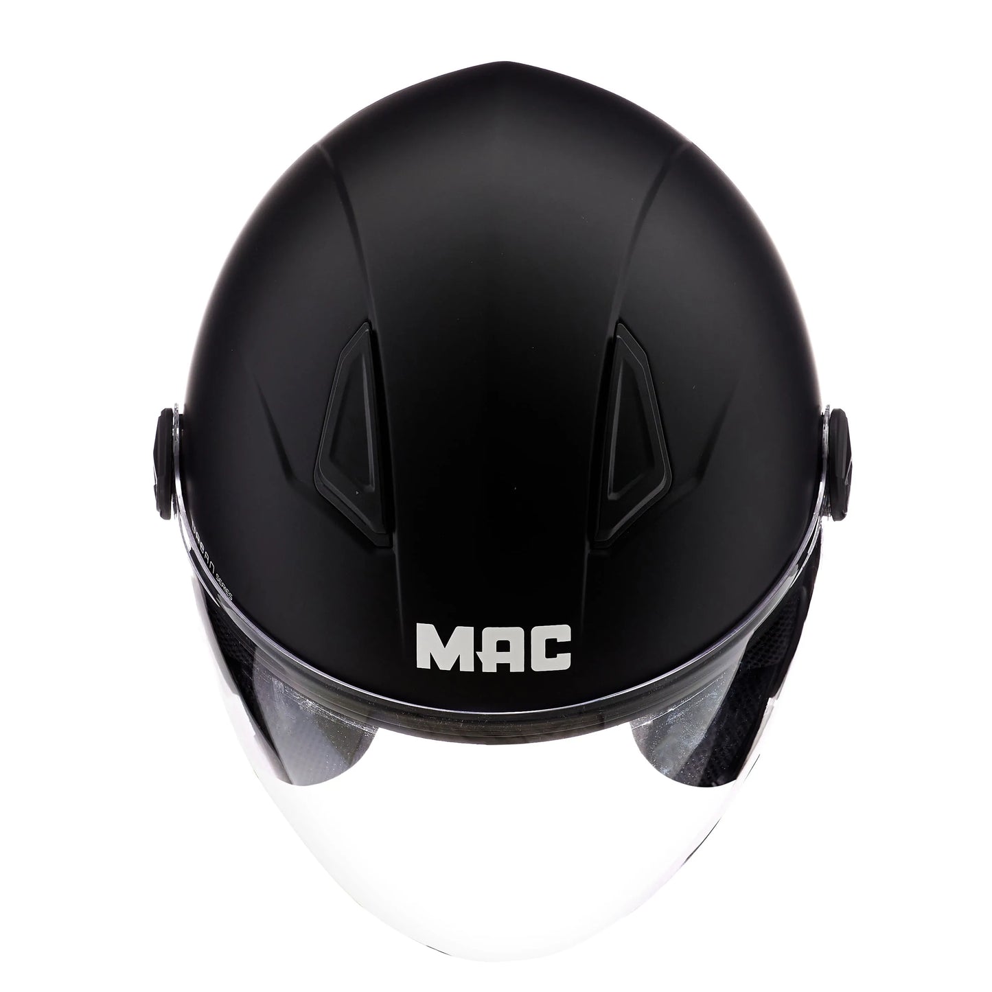 Casco MAC Beat Solid Matt Black Abierto