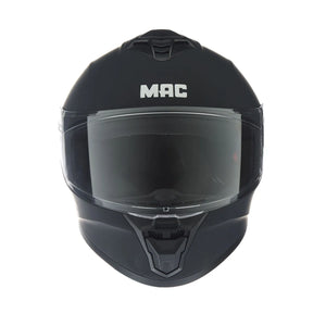 Casco MAC FF801 Starter Solid Black Mate