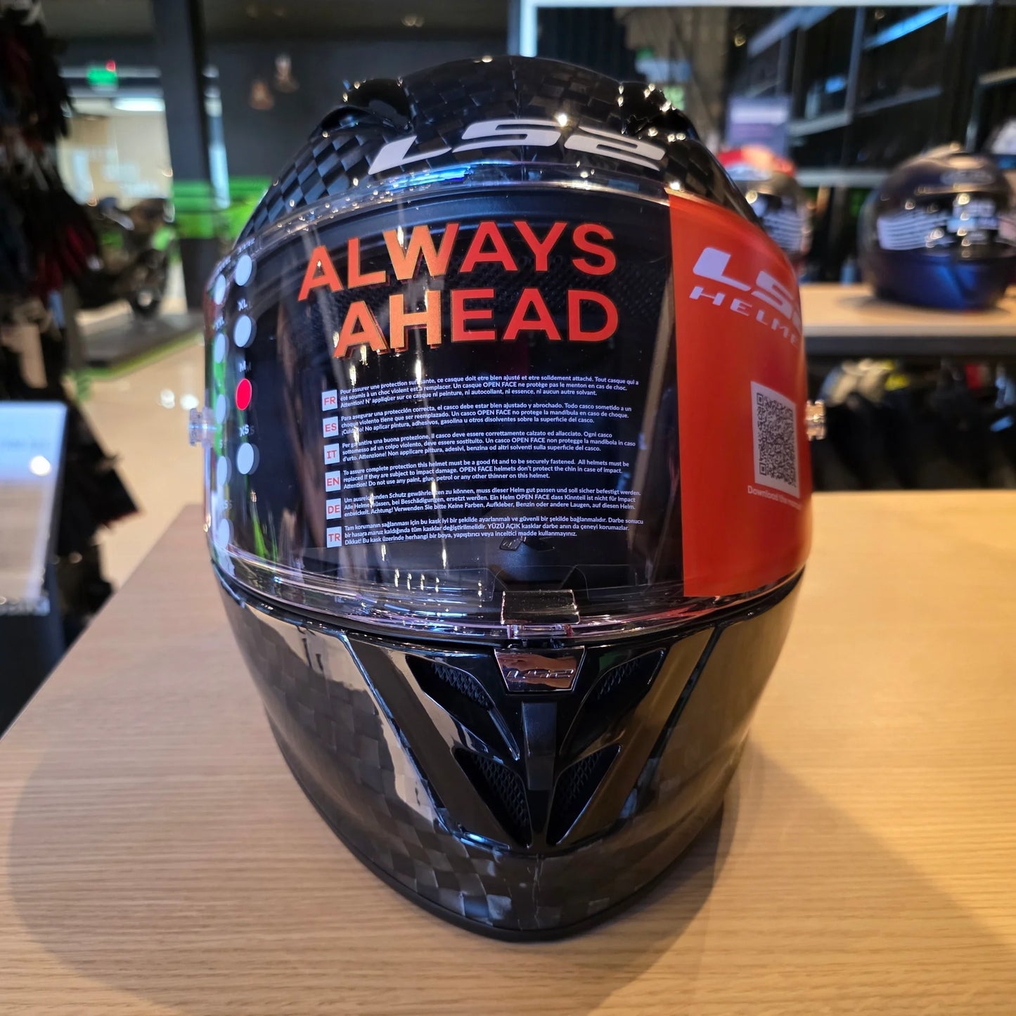 Casco Ls2 Arrow Carbono Evo 2 1 alta resolución