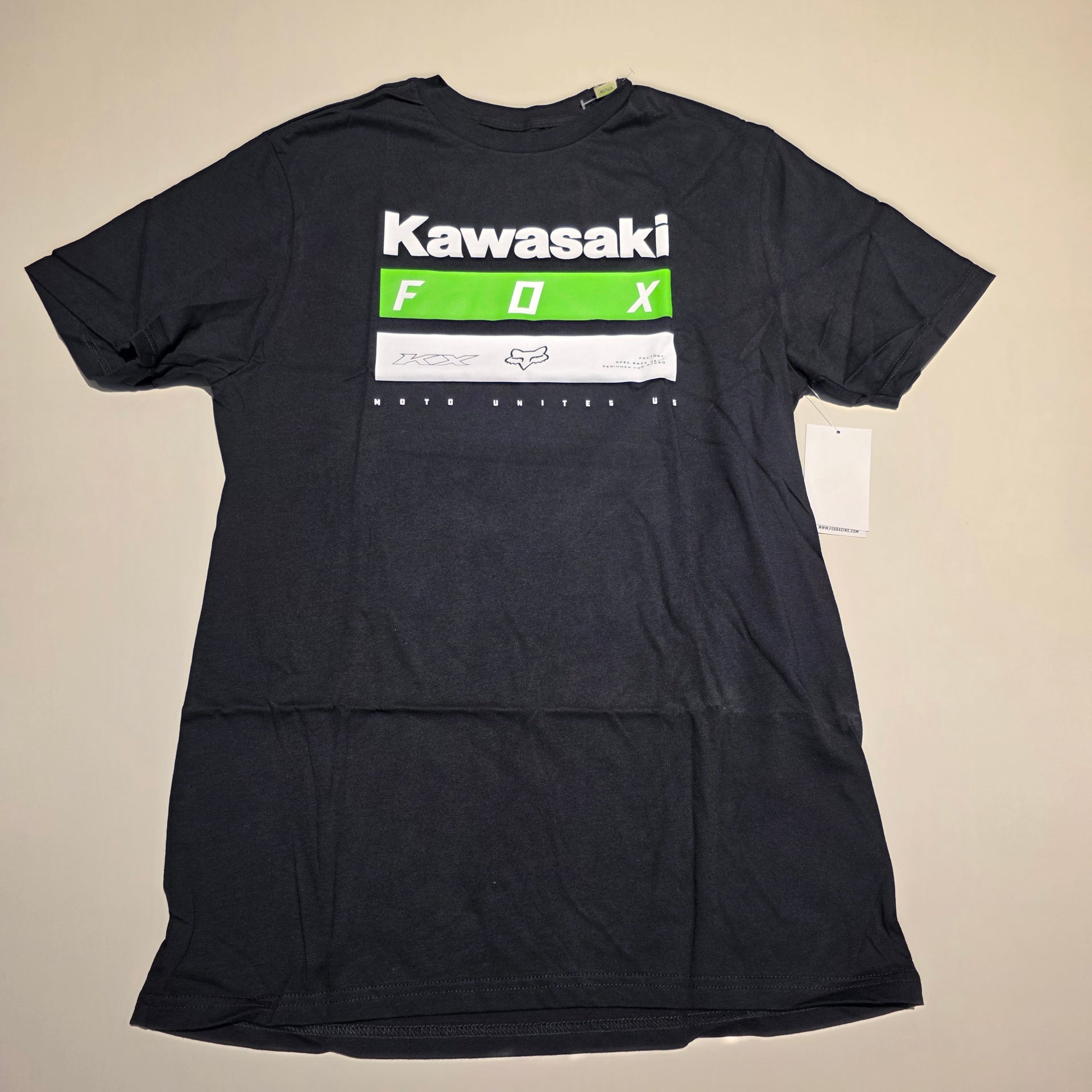 Remera Kawasaki Negra - MYM MOTOS S.A