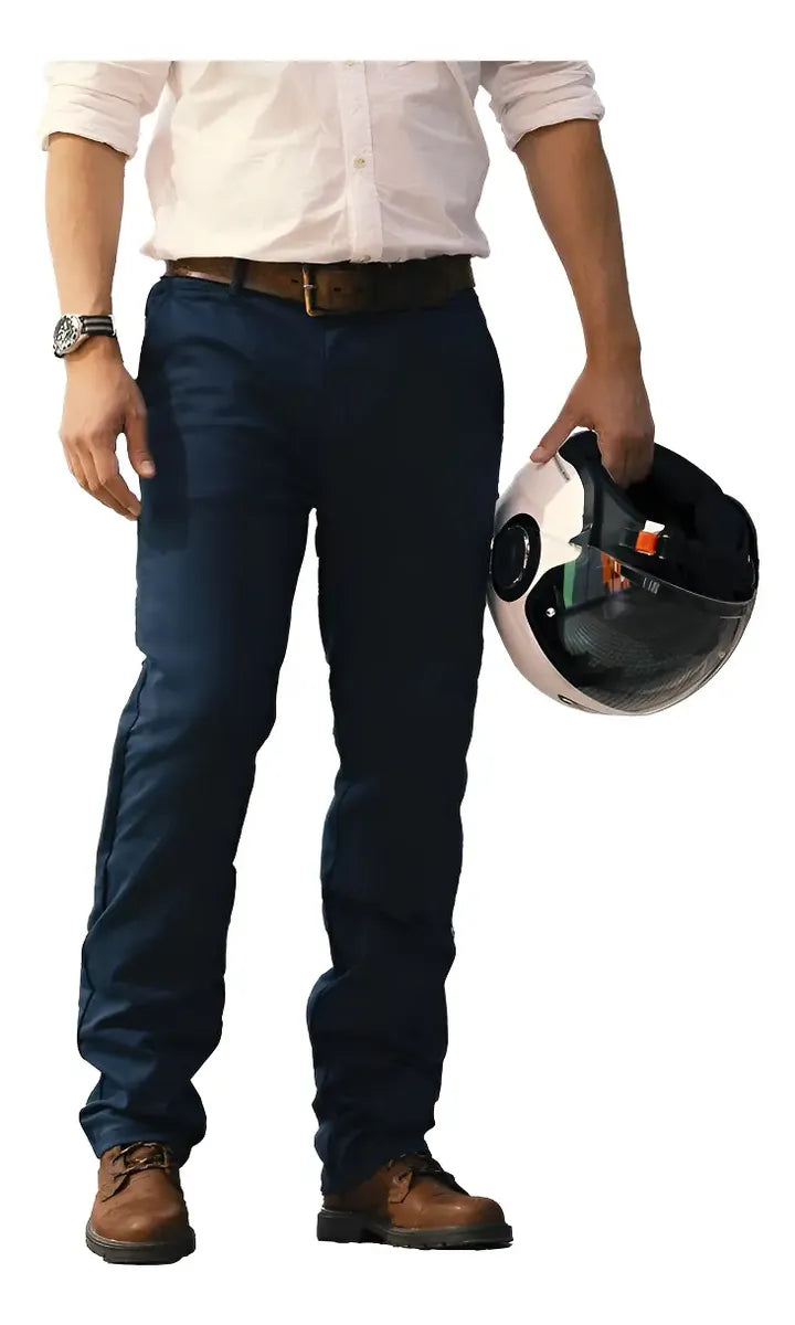 Pantalon Chino Blue Navy Qobu
