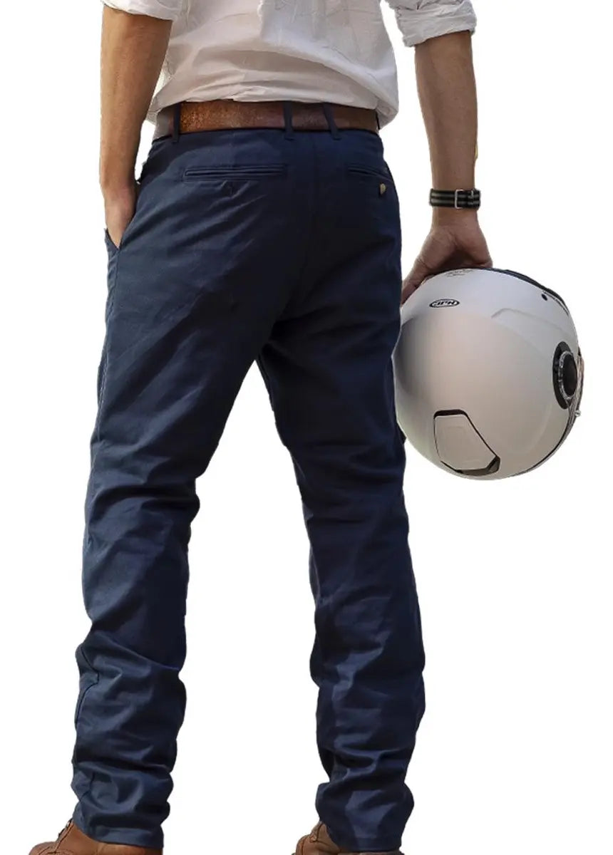 Pantalon Chino Blue Navy Qobu