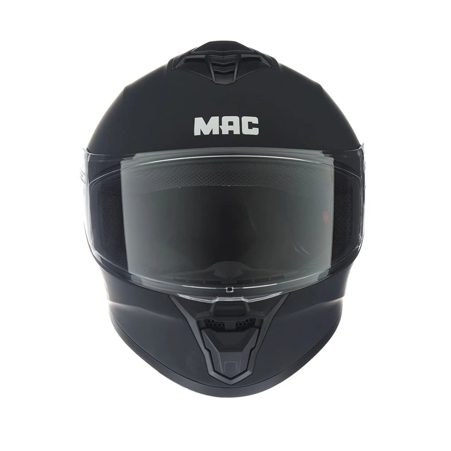 Casco MAC FF801 Starter Solid Black Mate