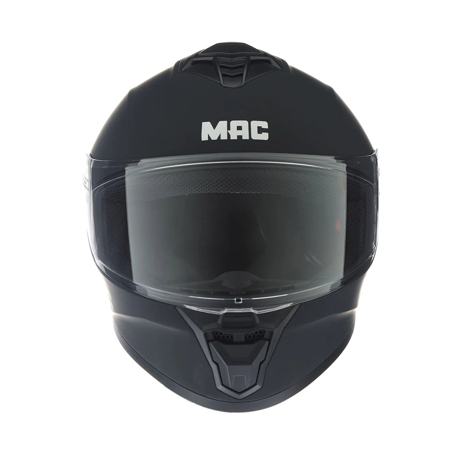 Casco MAC FF801 Starter Solid Black Mate