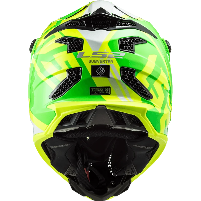 Casco LS2 MX 470-700 Sub Evo Triplex-Emperor Cross