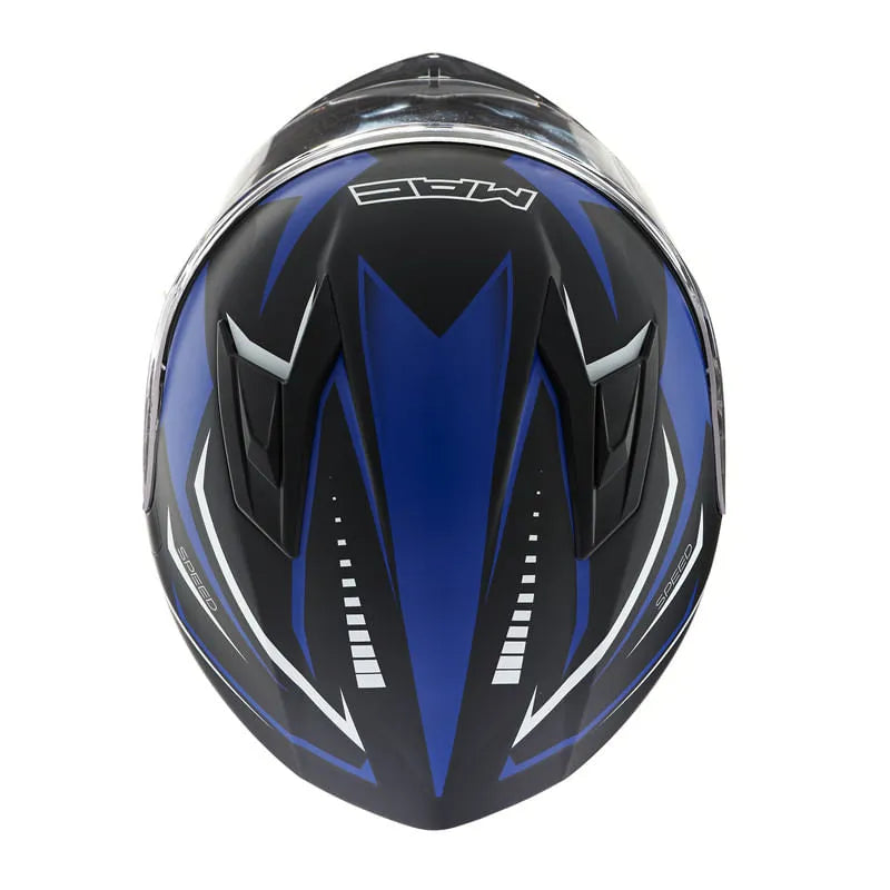 Casco MAC Speed Bond MATT BLUE