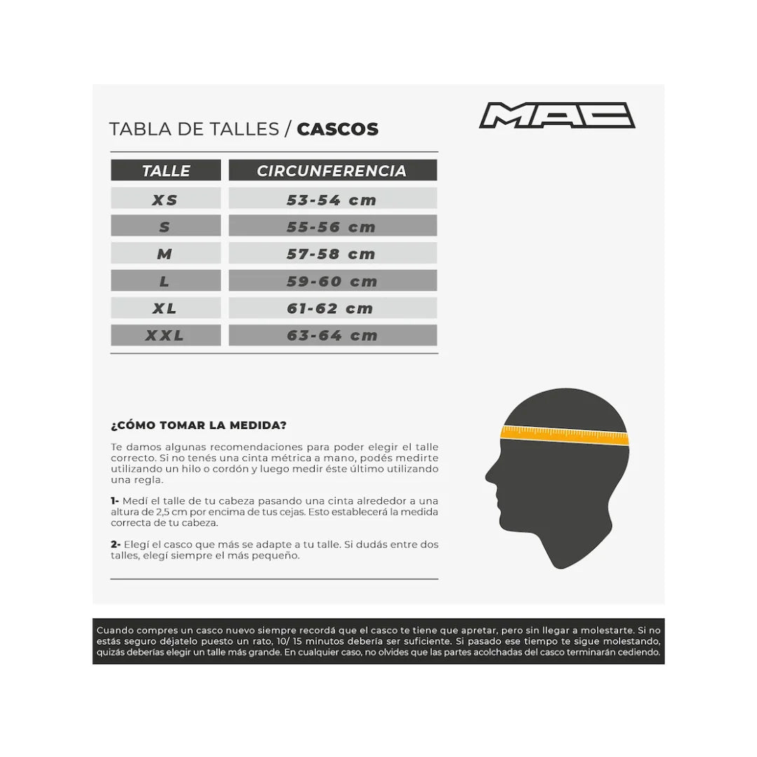 Casco MAC FF801 Starter Solid Black Mate