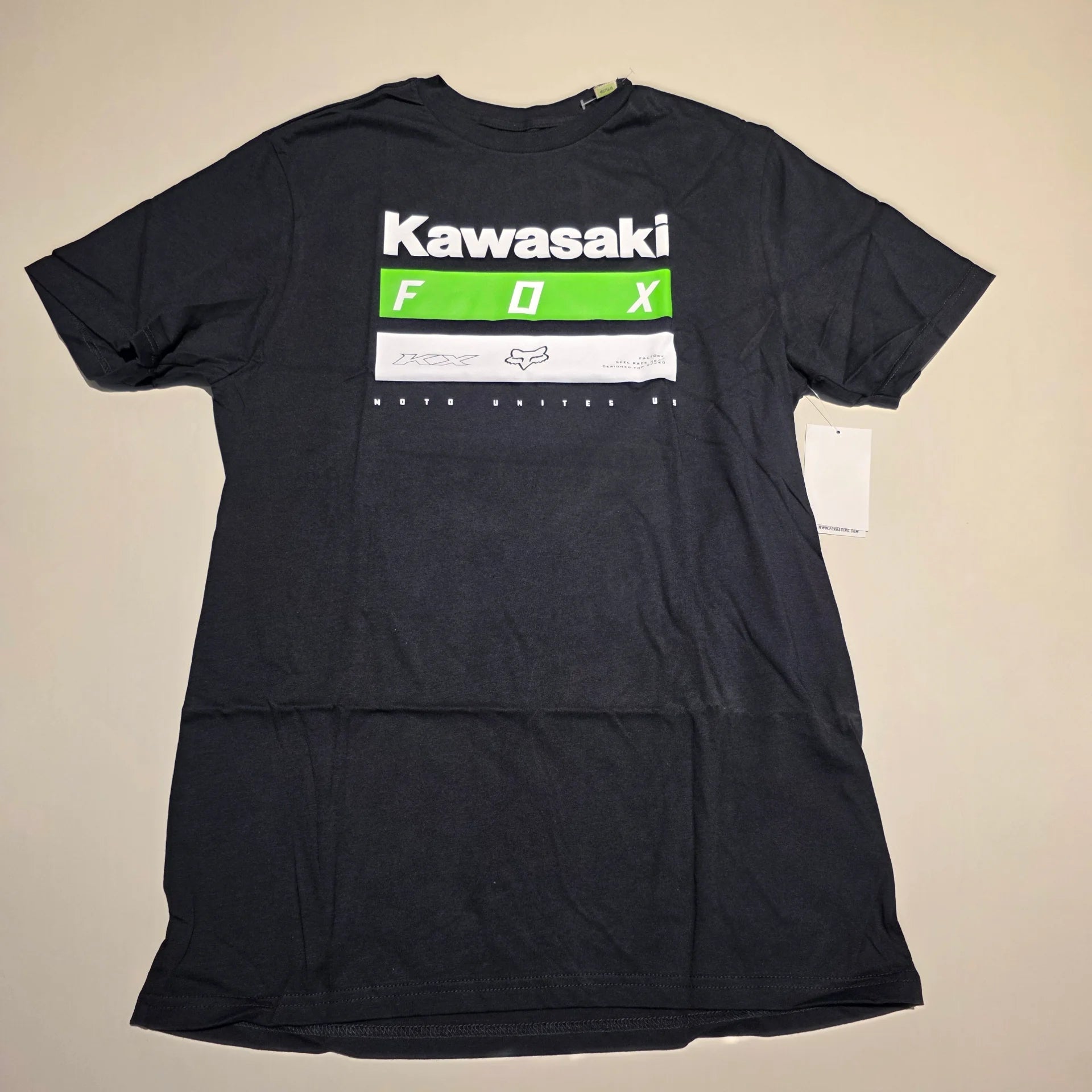 Remera Kawasaki Negra 1 1 alta resolución